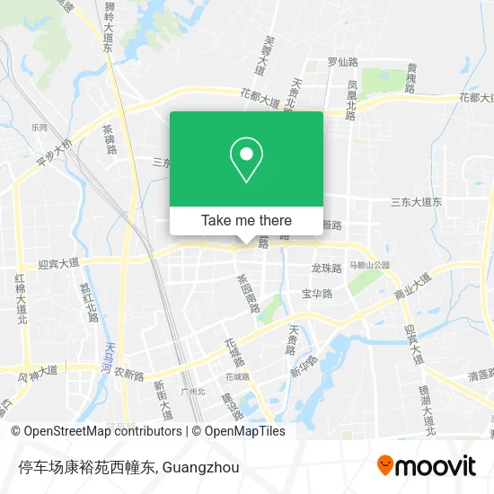 停车场康裕苑西幢东 map