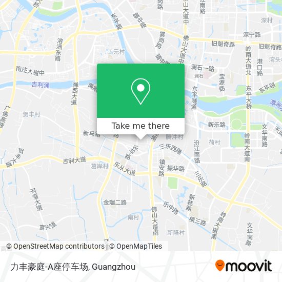 力丰豪庭-A座停车场 map