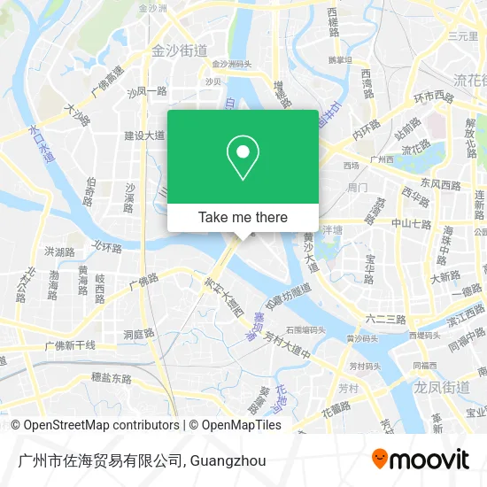 广州市佐海贸易有限公司 map