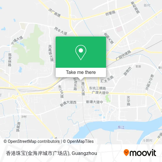 香港珠宝(金海岸城市广场店) map