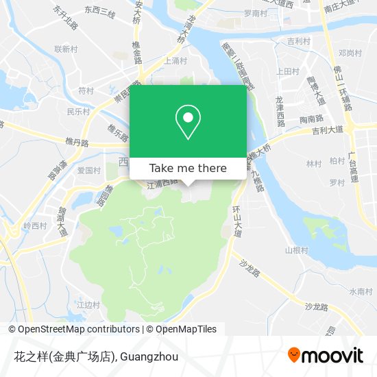 花之样(金典广场店) map