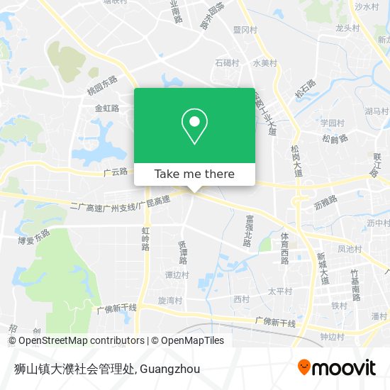 狮山镇大濮社会管理处 map
