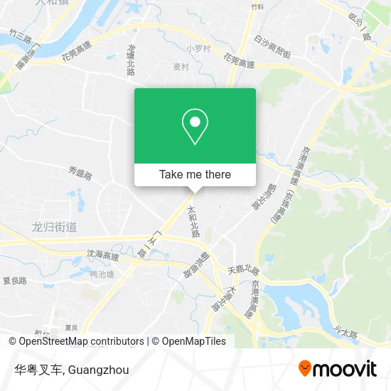 华粤叉车 map