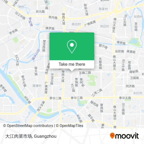 大江肉菜市场 map