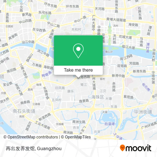 再出发养发馆 map
