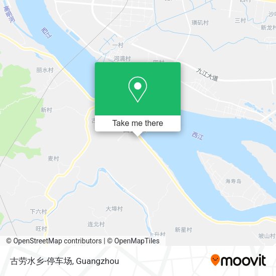 古劳水乡-停车场 map