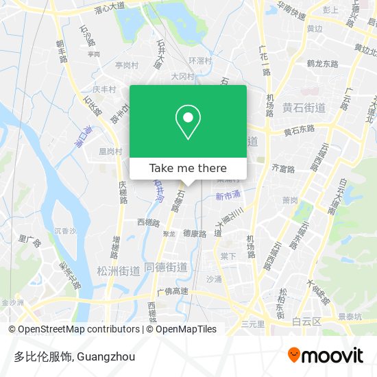 多比伦服饰 map