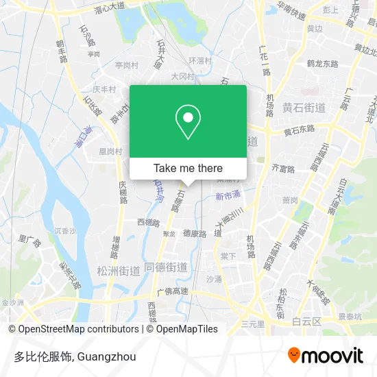 多比伦服饰 map