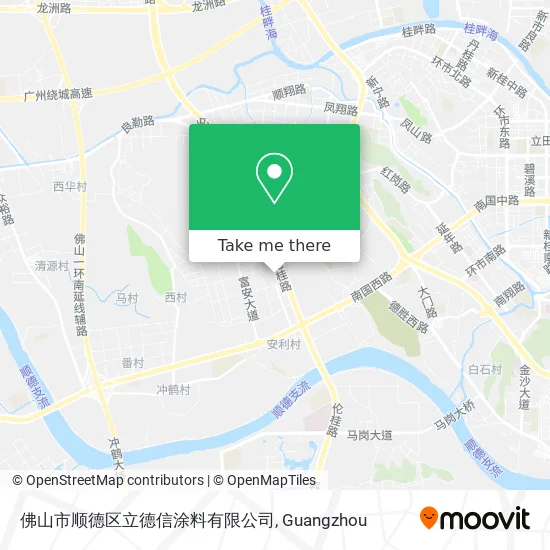 佛山市顺德区立德信涂料有限公司 map