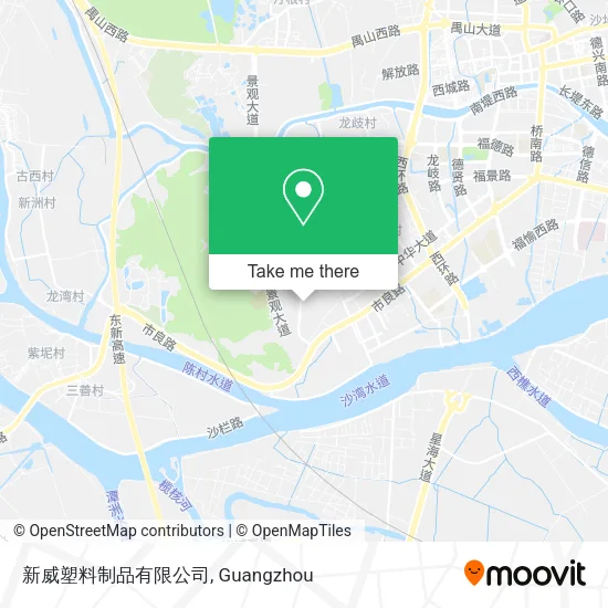 新威塑料制品有限公司 map