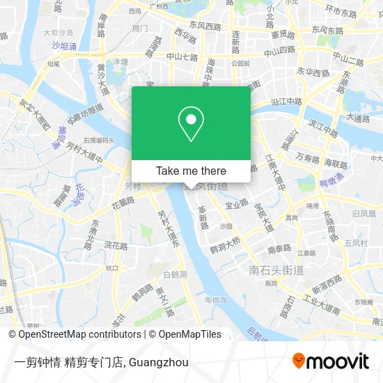 一剪钟情 精剪专门店 map