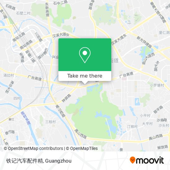 铁记汽车配件精 map