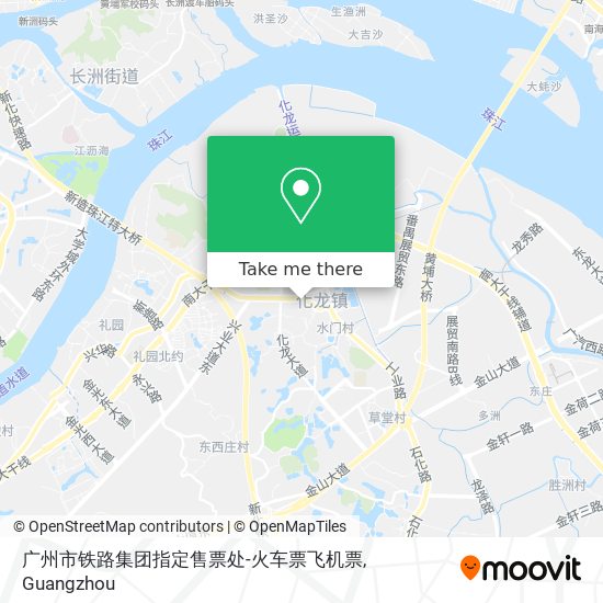 广州市铁路集团指定售票处-火车票飞机票 map