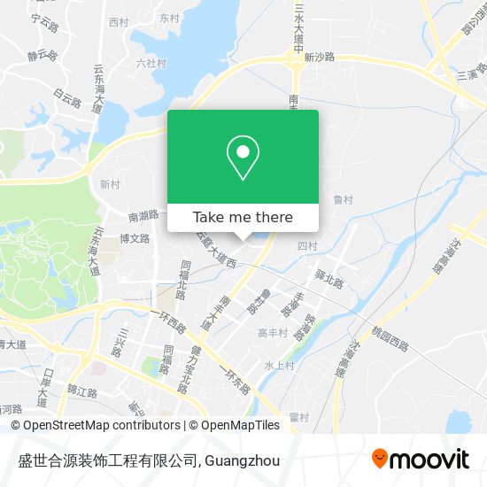盛世合源装饰工程有限公司 map
