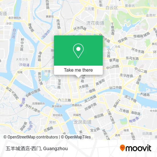 五羊城酒店-西门 map
