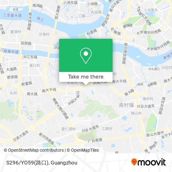 S296/YO59(路口) map