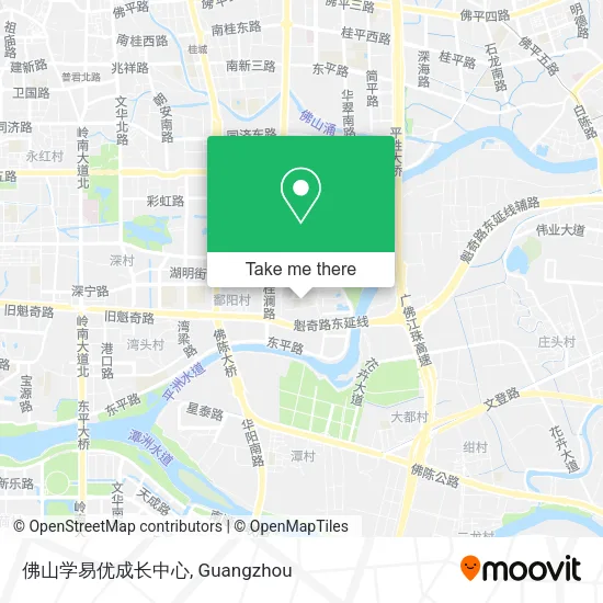 佛山学易优成长中心 map