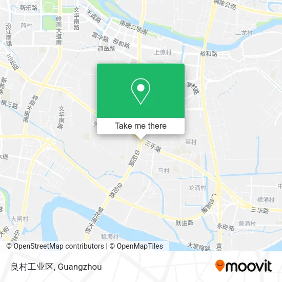 良村工业区 map