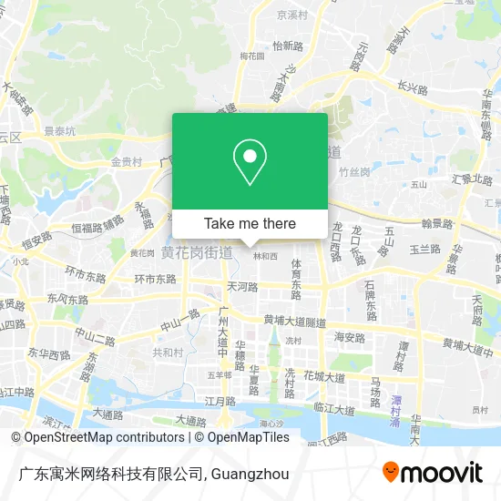 广东寓米网络科技有限公司 map