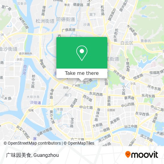 广味园美食 map