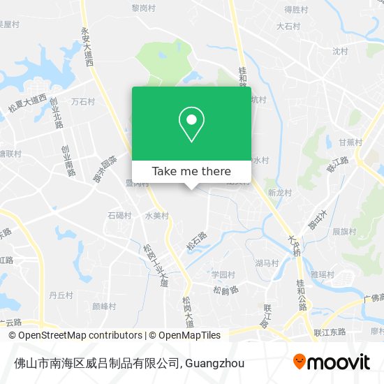 佛山市南海区威吕制品有限公司 map