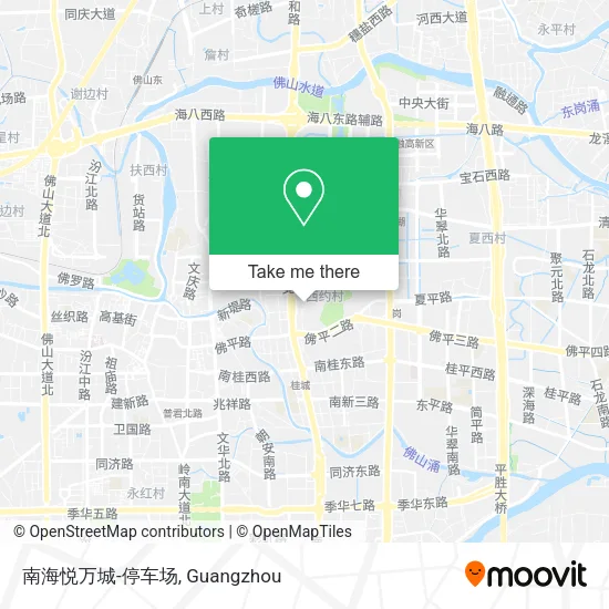 南海悦万城-停车场 map