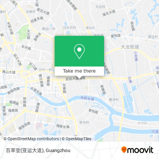 百草堂(亚运大道) map