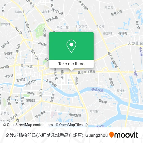 金陵老鸭粉丝汤(永旺梦乐城番禺广场店) map