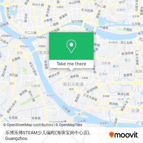 乐博乐博STEAM少儿编程(海珠宝岗中心店) map