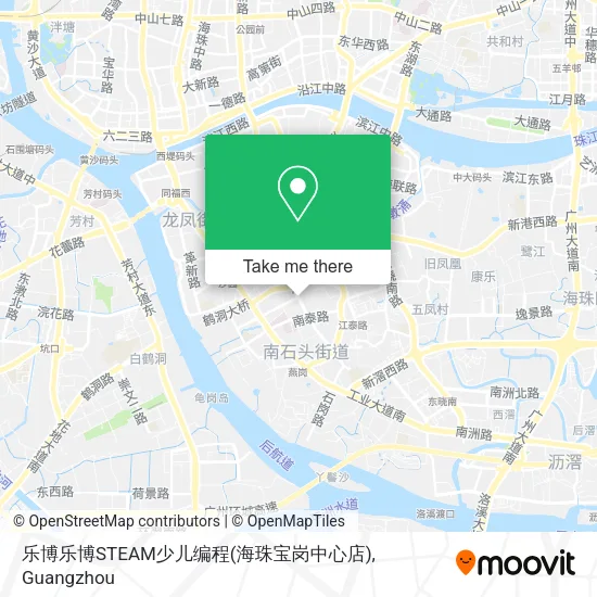 乐博乐博STEAM少儿编程(海珠宝岗中心店) map