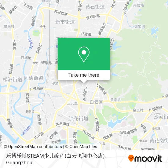 乐博乐博STEAM少儿编程(白云飞翔中心店) map