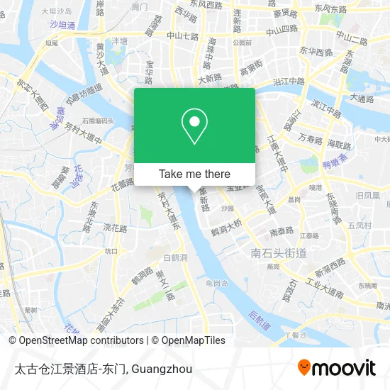 太古仓江景酒店-东门 map