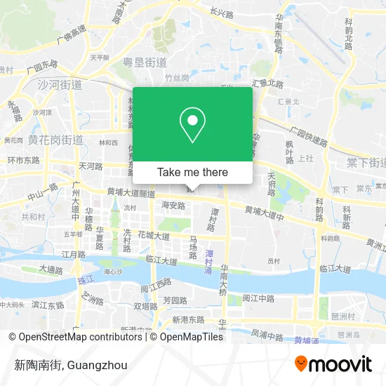 新陶南街 map