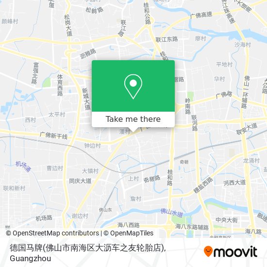 德国马牌(佛山市南海区大沥车之友轮胎店) map