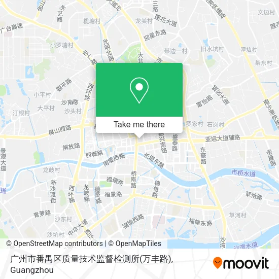 广州市番禺区质量技术监督检测所(万丰路) map