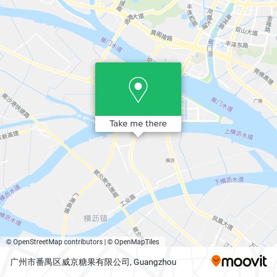广州市番禺区威京糖果有限公司 map