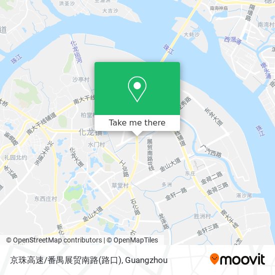京珠高速/番禺展贸南路(路口) map