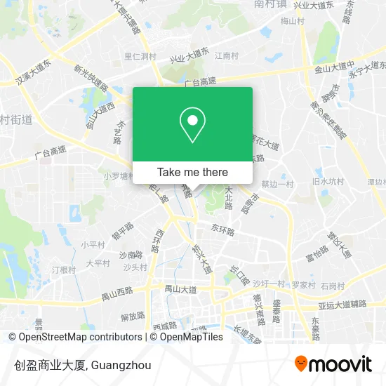 创盈商业大厦 map