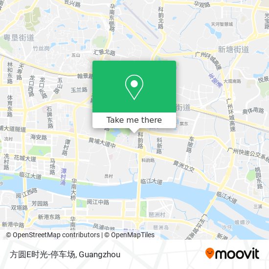 方圆E时光-停车场 map
