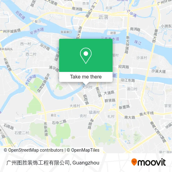 广州图胜装饰工程有限公司 map