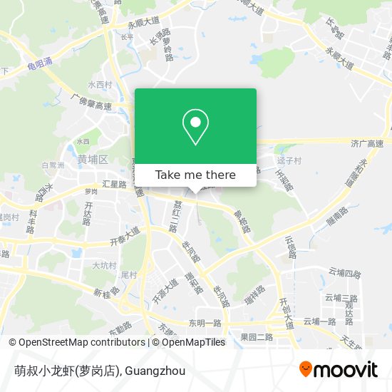 萌叔小龙虾(萝岗店) map