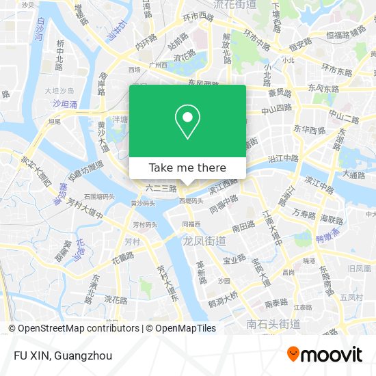 FU XIN map