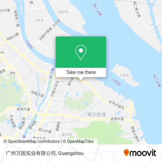广州万固实业有限公司 map