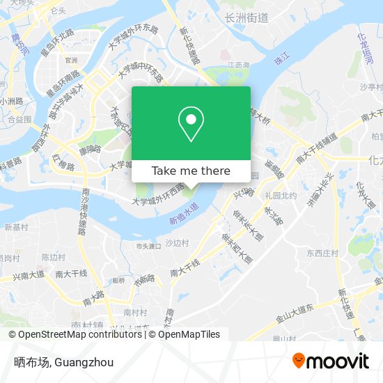 晒布场 map
