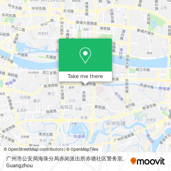 广州市公安局海珠分局赤岗派出所赤塘社区警务室 map