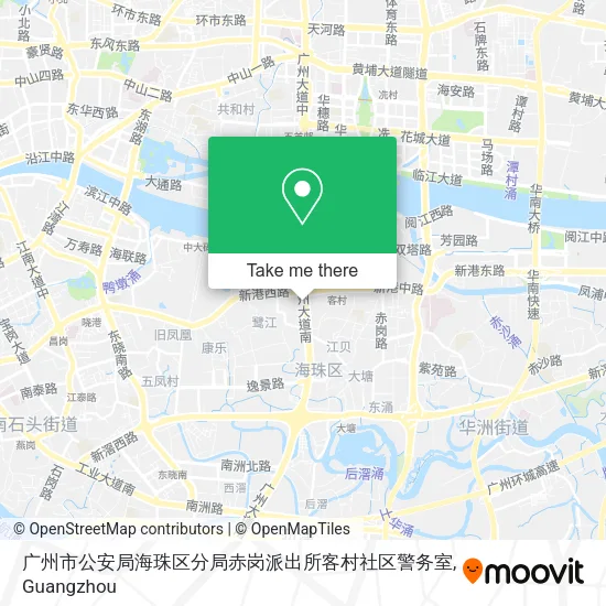 广州市公安局海珠区分局赤岗派出所客村社区警务室 map