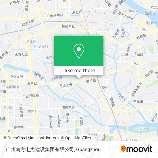 广州南方电力建设集团有限公司 map