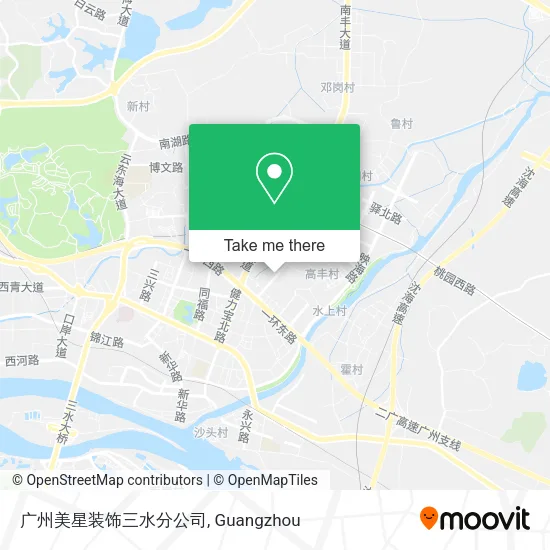 广州美星装饰三水分公司 map