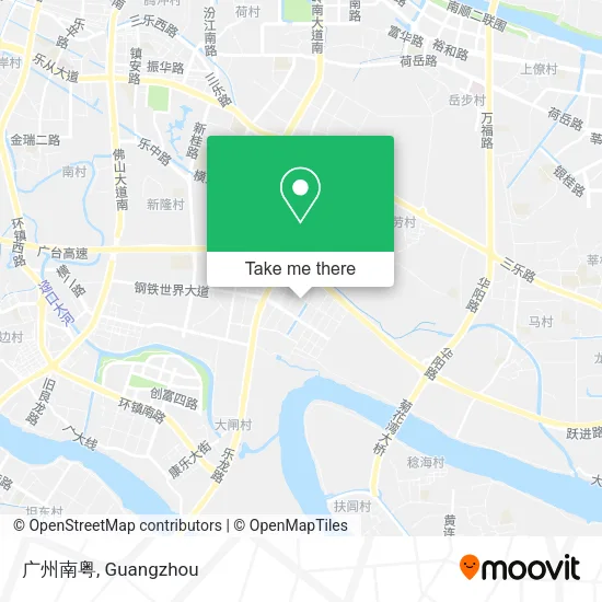 广州南粤 map