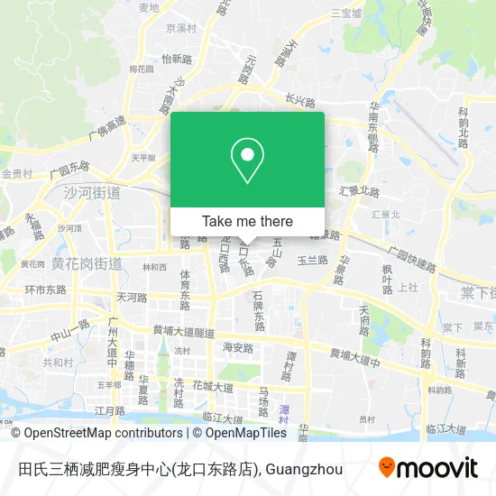 田氏三栖减肥瘦身中心(龙口东路店) map